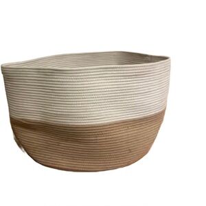 Braided Clothes Hamper Basket